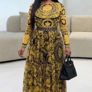 Pattern Gown - Image 1