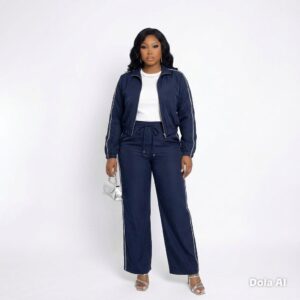 Navy Blue Tracksuit - Image 1