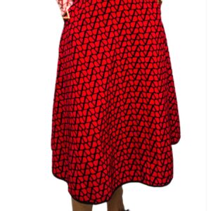 Valentino Toile Iconographe Pleated Midi Skirt - Image 1