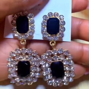Blue Crystal Earring - Image 1