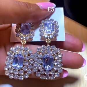 Crystal Earrings - Image 1