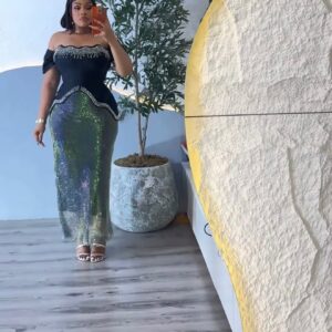 Peplum Column Gown - Image 1