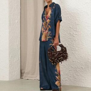 Silk Pant Set - Image 1