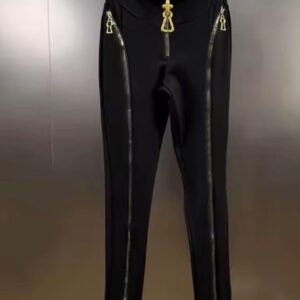 Black design trouser - Image 1