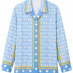 Silk Long-Sleeve Shirt - Image 1