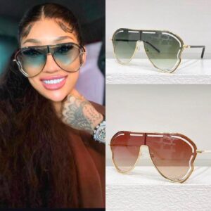 Oversized shield sunglasses - Image 2