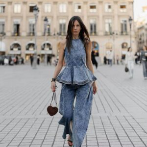 Two-piece denim set - Image 1